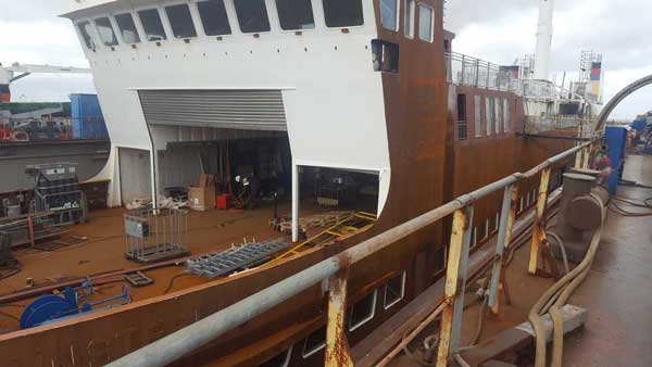 Scheepsbouw coaating