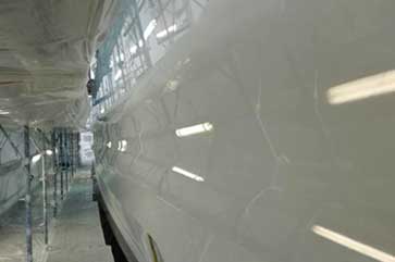 superjacht schilderen